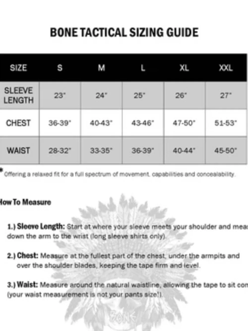 Bone tactical this listing